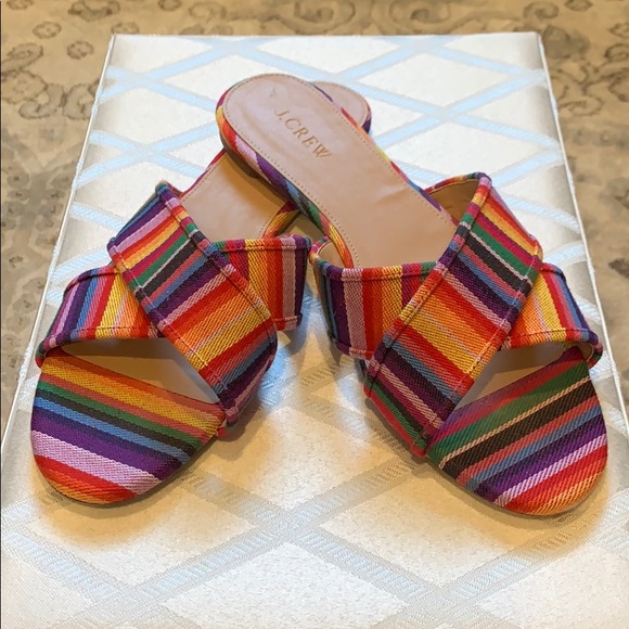 JCrew Multi Color Slides - Picture 1 of 5